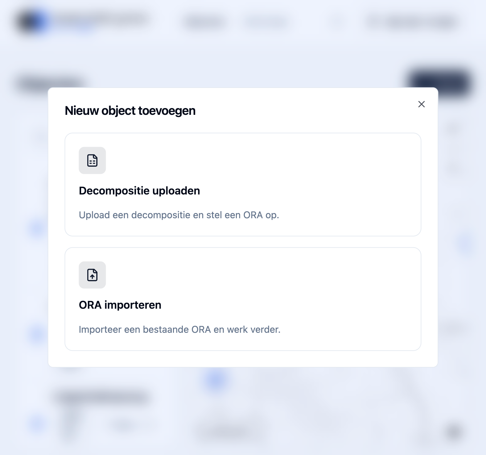 Start met wat je hebt